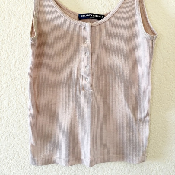 Brandy Melville ribbed tank One Size - Picture 4 of 9